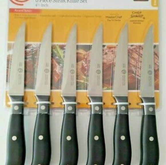 Masterchef Kitchen Masterchef 6 Piece 4 Steak Knife Set Poshmark